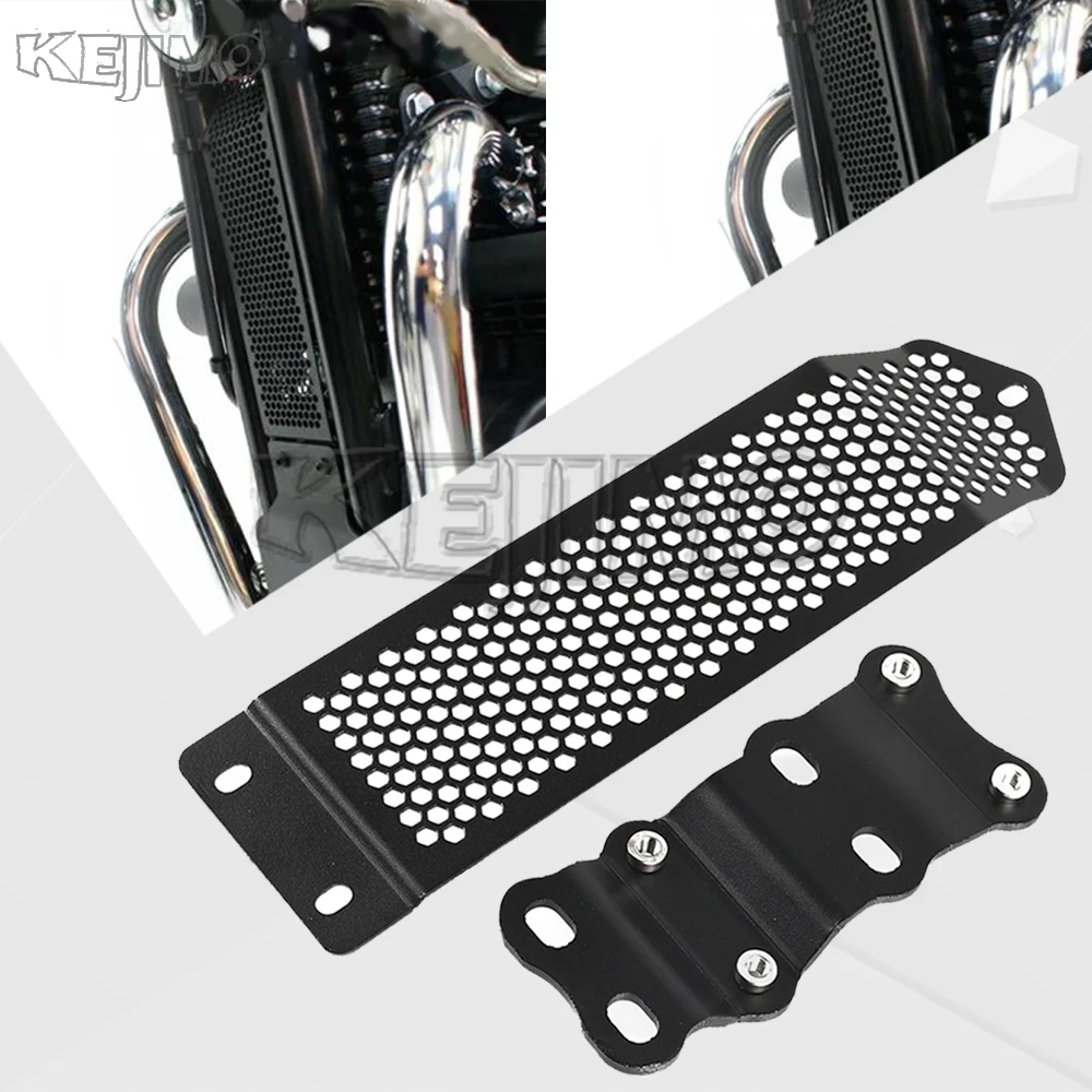 FOR Scrambler 900 Thruxton 900 Motorcycle Oil cooler radiator guard Bonneville T100SE Frame Engine Guard Oil Cooler Cover Grille