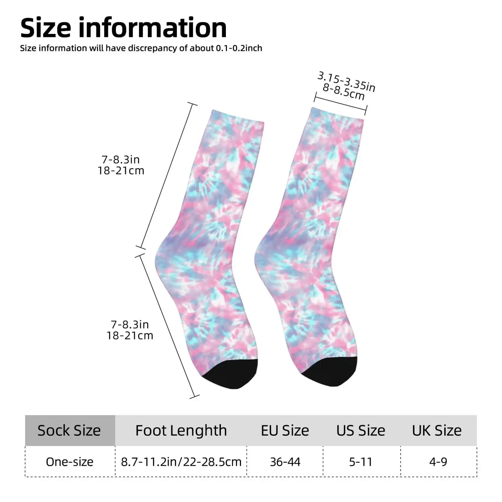Crew-Socken mit Batikdruck für – Running Gear Youtube Bewertung und Preis