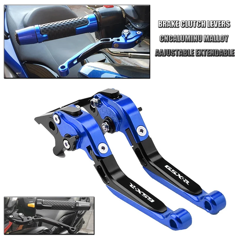 

Motorcycle Clutch Brake Lever Handlebar grips ends For SUZUKI GSXR750 GSXR 750 GSX-R750 K6 K7 K8 K9 K10 2006-2010