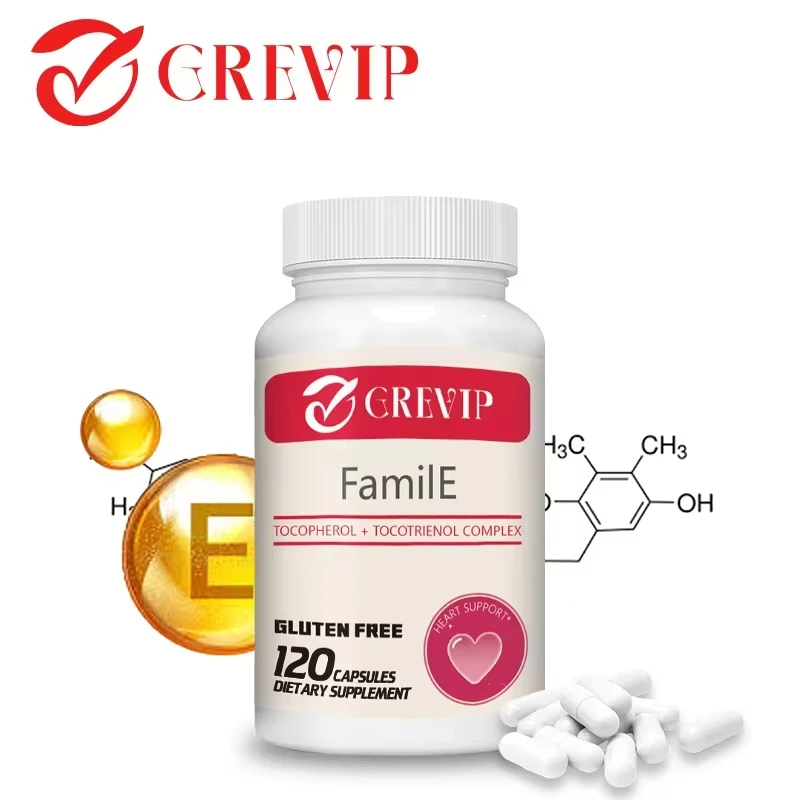 

Tocopherol + Tocotrienol Complex - Antioxidant, Supports Blood Circulation and Heart Health