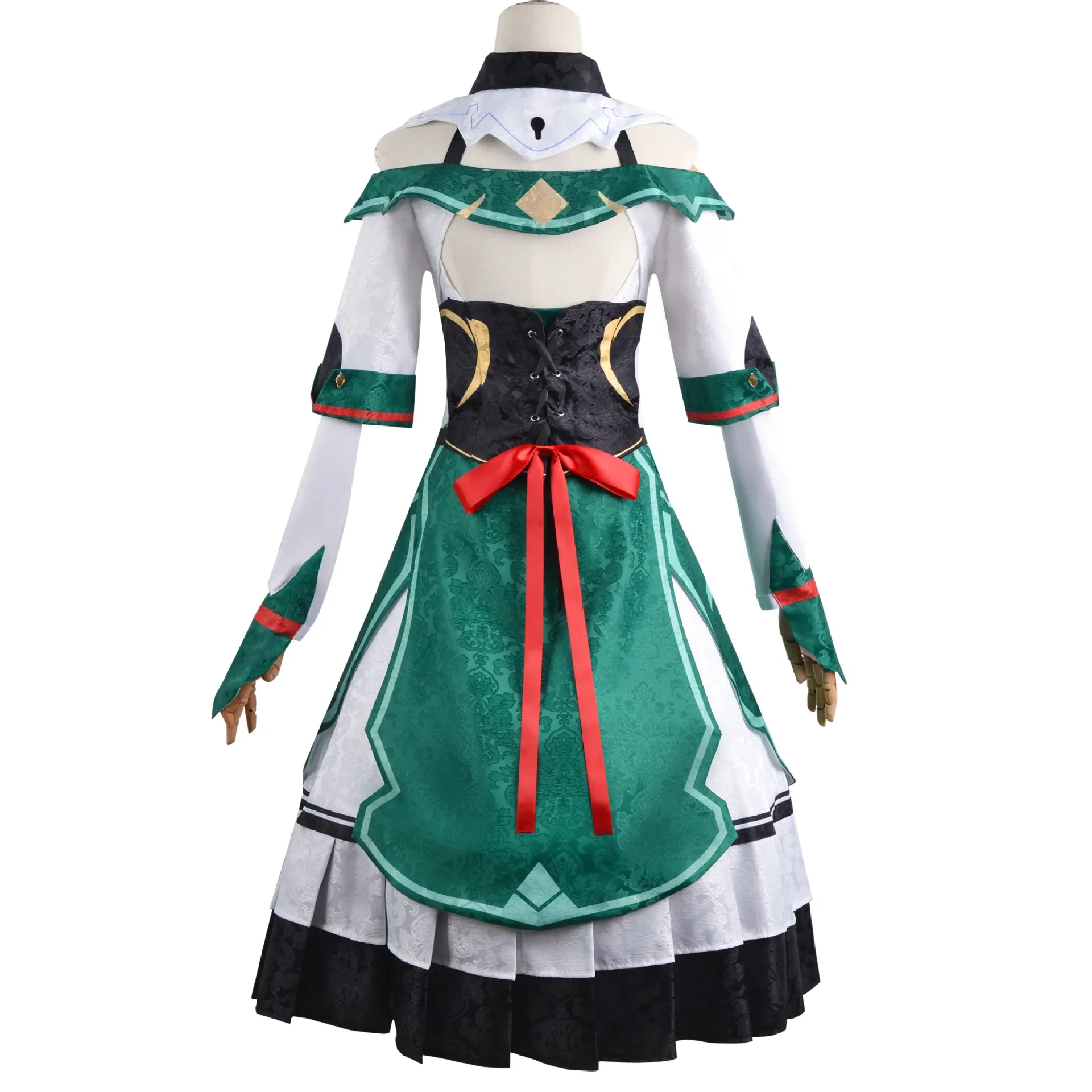 Genshin Impact Pakanian Anime Game Kathryne Kostum Cosplay Maid Dress Christmas Halloween Party Costume Anime Set