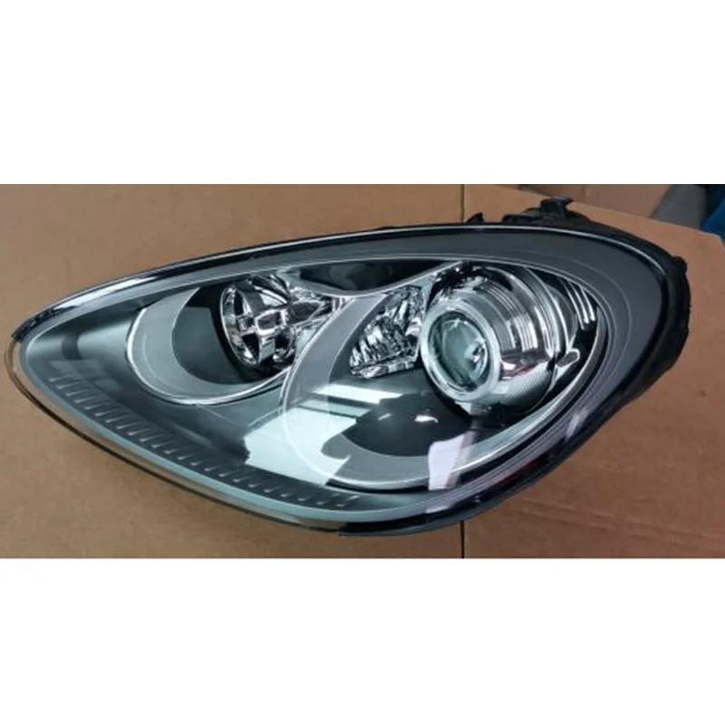 Middle Version Plastic Front Light Assembly Fit For Porsche Cayenne Headlight 11-14 Front Head Lamp Auto Accessories 95863117802