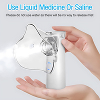 Ultrasonic Mesh Nebulizer - Portable Nebulizer Machine for Kids and Adults,Usb Handheld Steam Inhaler for Travel,Office & Home