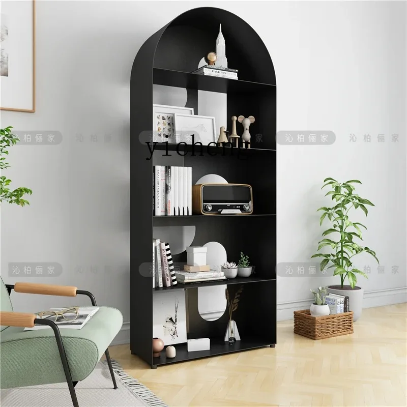 Bookcase Magazine Rack Display Rack Storage And Reading Multi-layer Storage Cabinet Newspaper RackD24