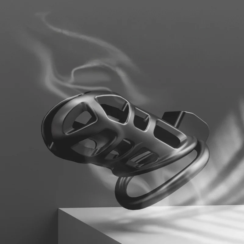 Gabbia di castità maschile Blocco uretrale erotico Giocattoli del sesso Dispositivo Anello per pene maschile con 4 dimensioni SM Prodotti Gabbia Chastete Manicotto per pene