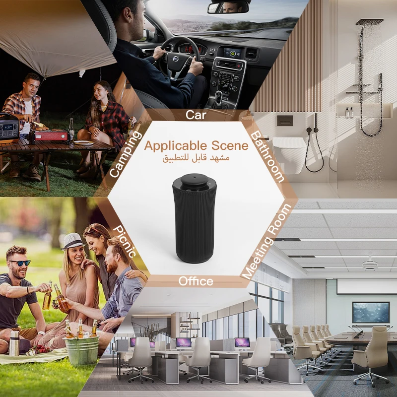 Namste Diffuser Multifunctionele Bluetooth Machine Geurapparaat Kleine Power Opslag Draagbare Aromatherapie Machine