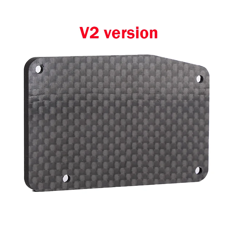 Para 1/7 arrma felonia infração limitada v1 v2 conjunto de módulo eletrônico de fibra carbono capa carro caminhão peças atualização ar 320599
