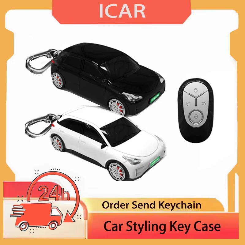 Key Case for Geely Wishing Starlight EX2 GEOME Galaxy Discovery Youth Edition Remote Car Key Case Cover Holder Fob Car Styling