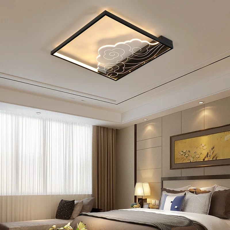 Modern LED Ceiling Light Simple Ultra-thin Living Room Lighting Creative Study Bedroom Ceiling Lamp New Restaurant Light Fixture