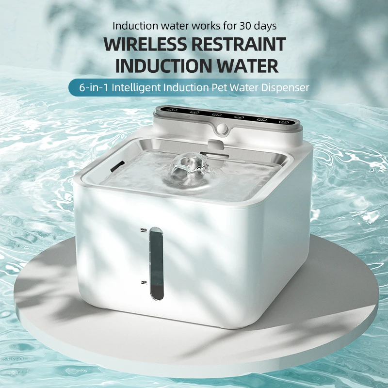

Non-polluting Auto Induction of Water Charging Portable Mobile Pet Supplies Water Dispenser Water Fountain