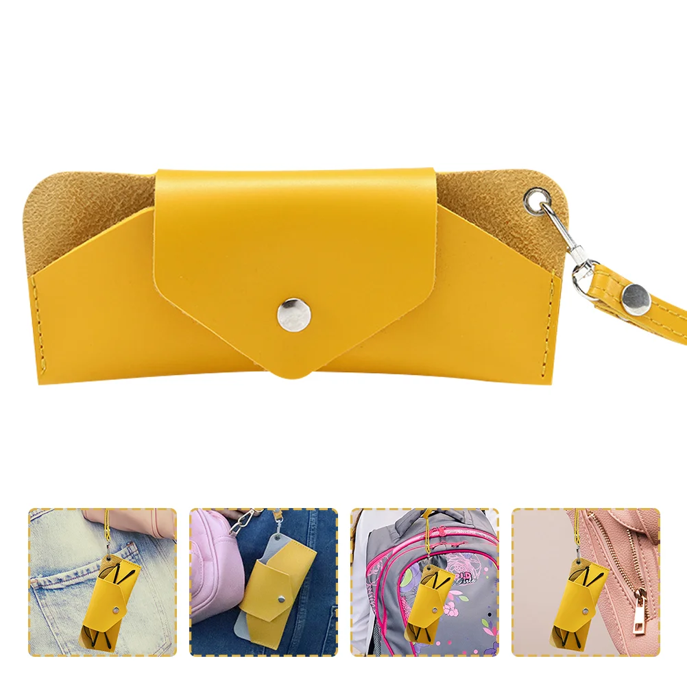 

Extra Large Sunglasses Case Bag Convenient Eyeglass Pouch Hanging Neck Eyeglasses