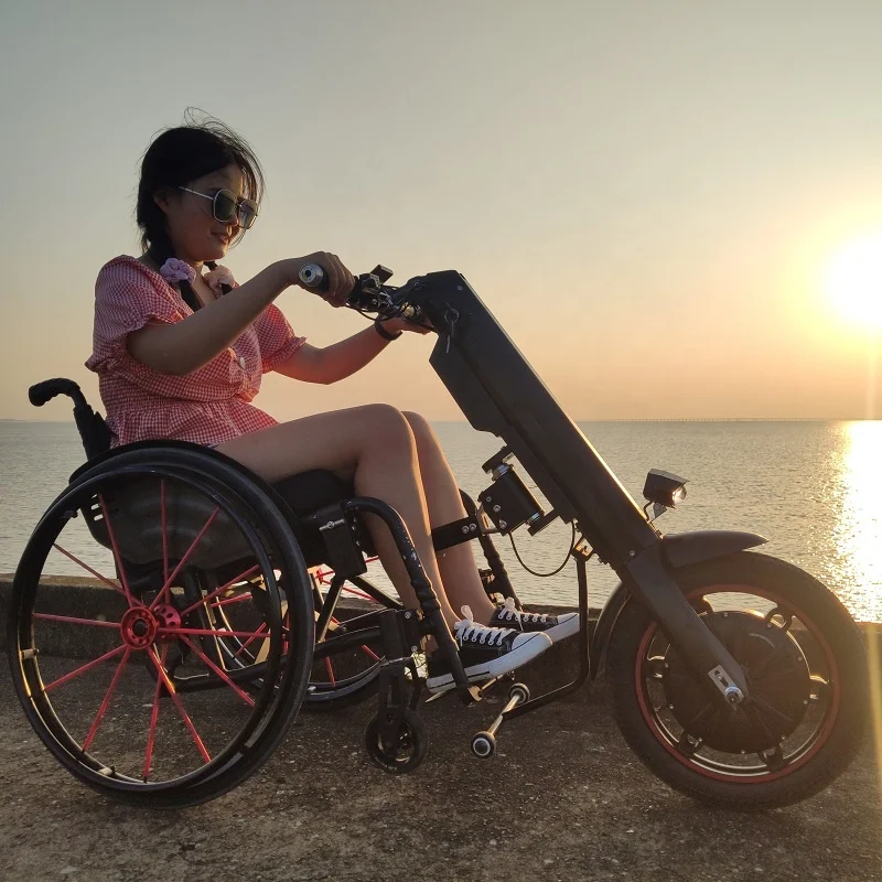 

Gold Seller 800w Motor Electric Parts Handcycle Attachment