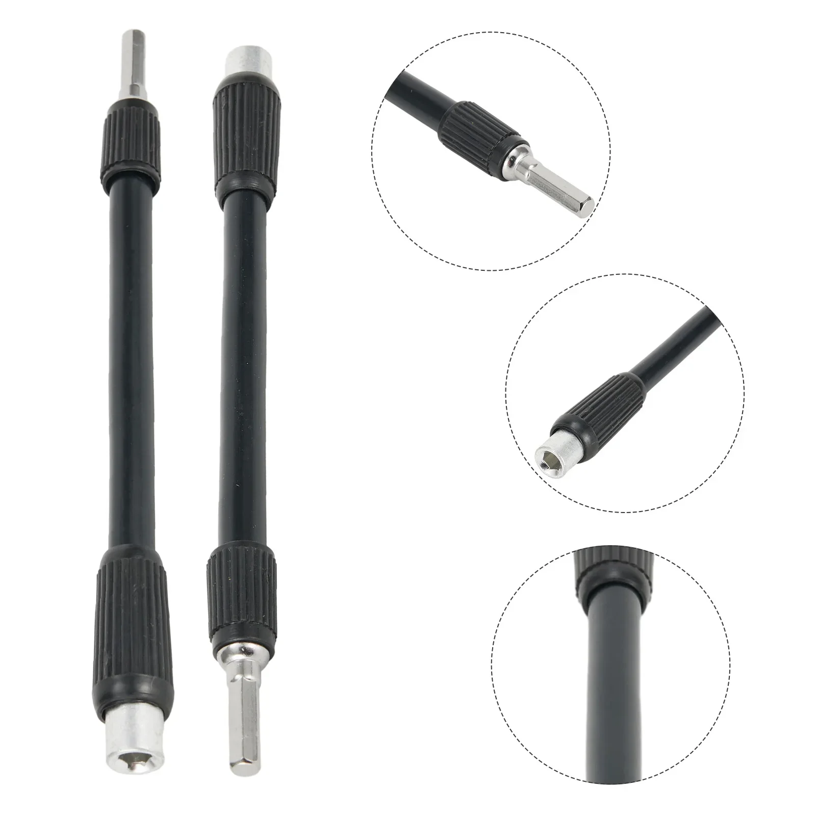 4mm Bit Extender Flexible Bendable Extended Extension Bar Screwdriver Bit Holder bit holder Hex Drive Drill Bit Extension Rod