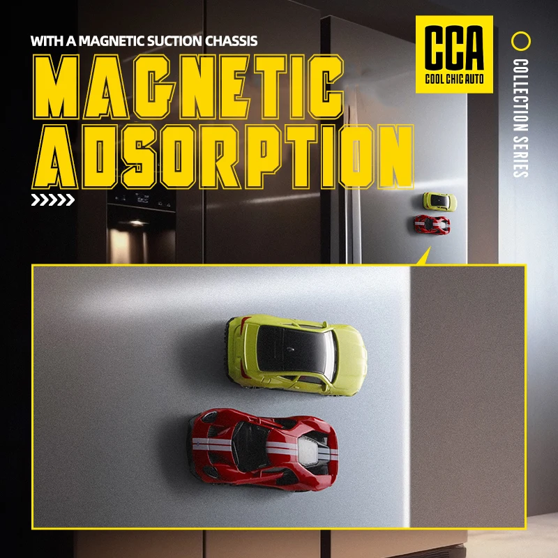 CCA 1:64 Magnetic attraction Exquisite hanging model classic car static model alloy die-casting car model collection gift toy