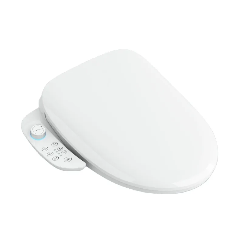 New Arrival V Shape Smart Toilet Seat Unlimited Warm Water Washing Instant Heated Warm Air Dryer ABS Toilet Seat