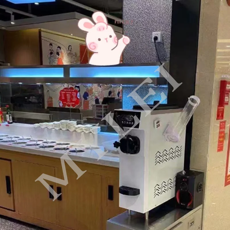 Portable Commercial Soft Ice Cream Machine Mini Ice Cream Machine with Single Flavor