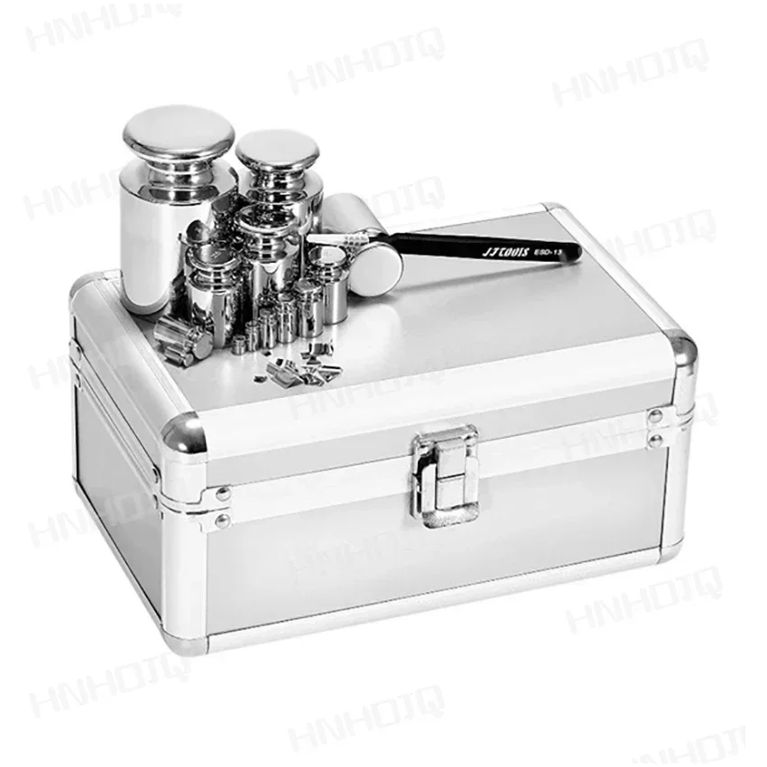 M1/F2/F1 Grade 25pcs 1mg-1kg Stainless Steel Digital Scale Calibration Lab Weights Kit Set Laboratory High precision Gram Scale