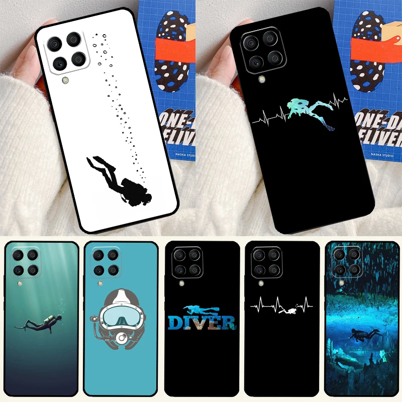 Scuba Diver Diving …