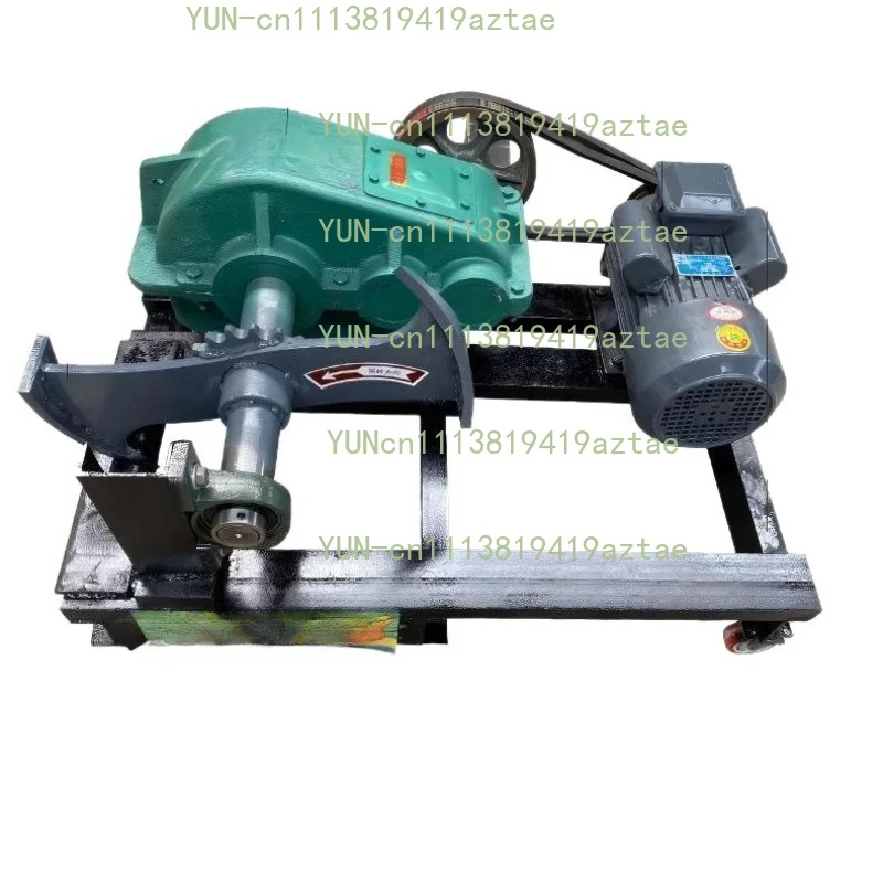 Electric firewood splitter Rural household firewood splitter 220v380v horizontal high-efficiency small firewood cutting machine