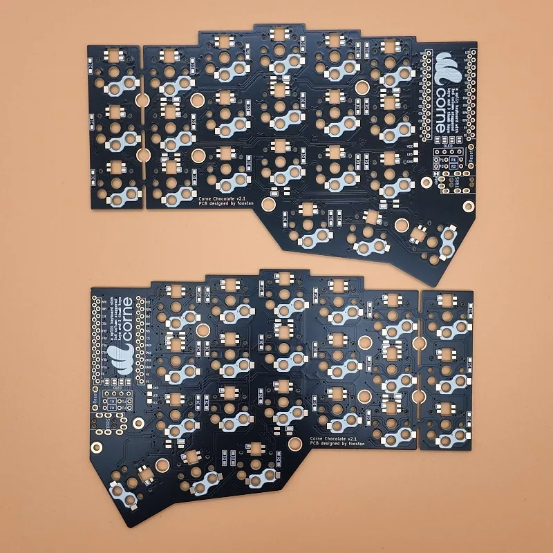 

Corne V2.1 Choc Split Keyboard PCB Customized Hot Swappable for Kailh Low Profile Gaming Split Ergonomic Keyboard Accessories