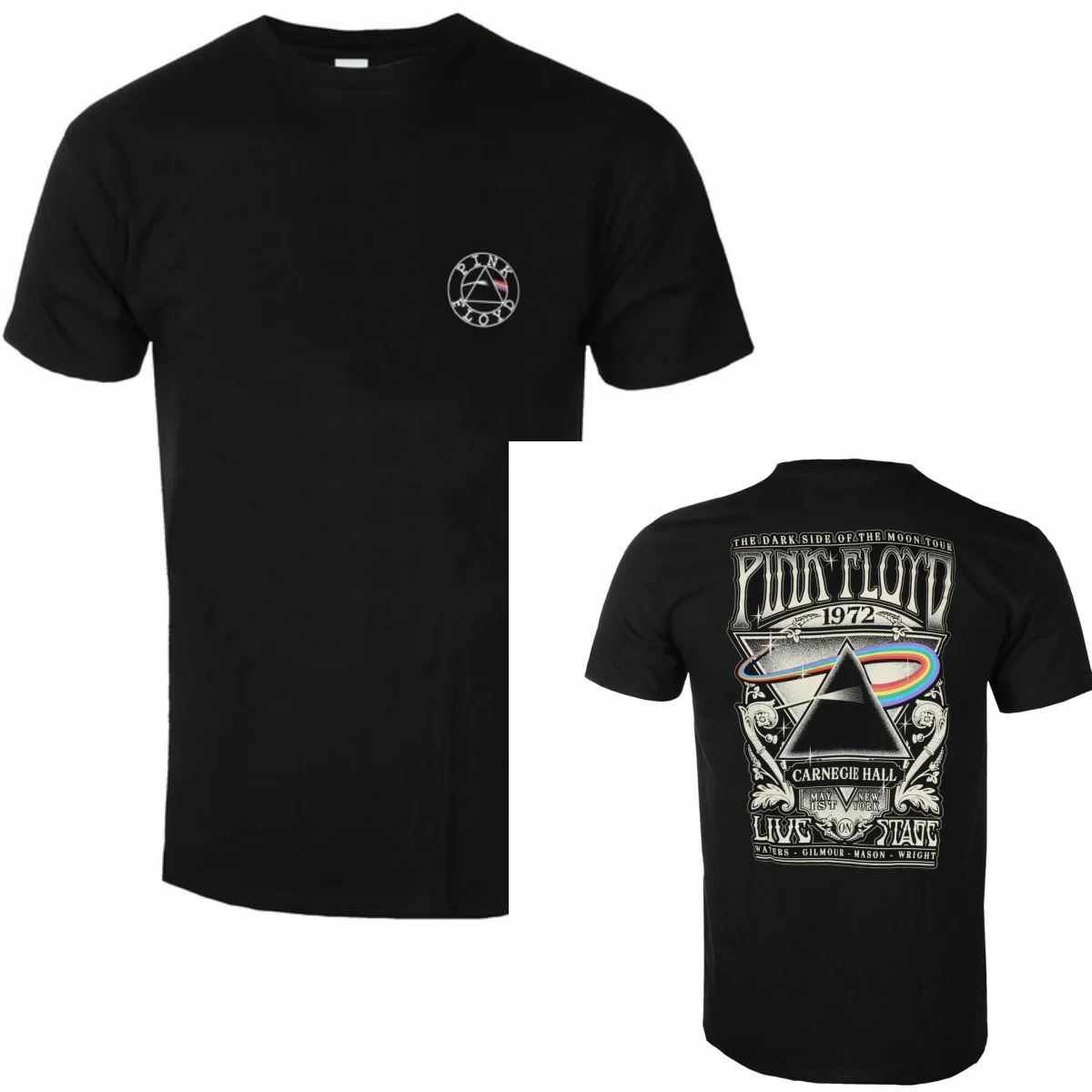 Sommer-T-Shirt mit Pink-Floyd-Motiv, aus Baumwolle, für Damen und Herren, kurzärmelig, modisches Marken-T-Shirt, luxuriöses, lässiges Vintage-T-Shirt. – Detail 5