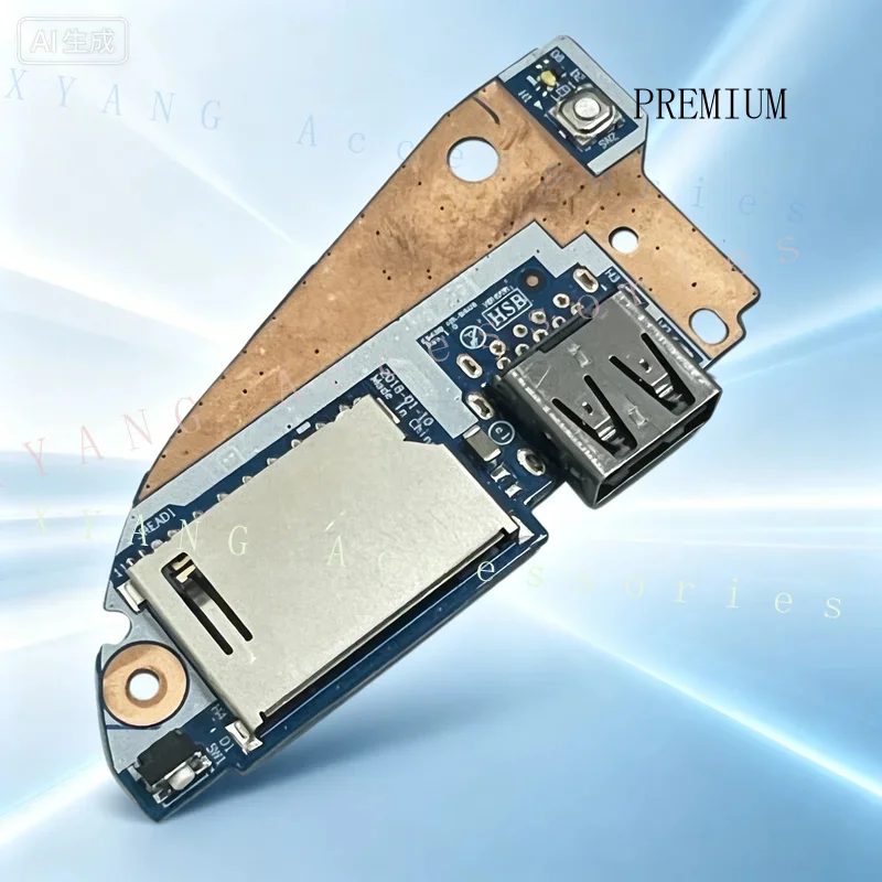 N+ Port Circuit Board for Lenovo 530S-14IKB NS-B606 5C50R11880