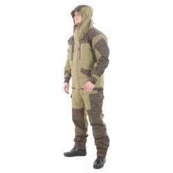 Gorka 5 Fleece Suits ATACS FG Winter Wind Waterproof Ski Rip Stop Military Combat Uniforms Working Hunting Clothes Army Training