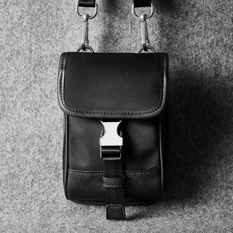 Gentleman Crossbody Bag Cell Phone Multifunction Packet All-match Korean Version Vertical Model Fallow Business Vintage