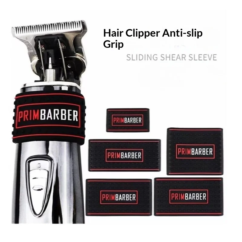 

5Pcs/set Electric Hair Clipper Silicone Anti Slip Grip Cover Protective Handle Sleeve For Trimmer Barbershop Tools Accessories