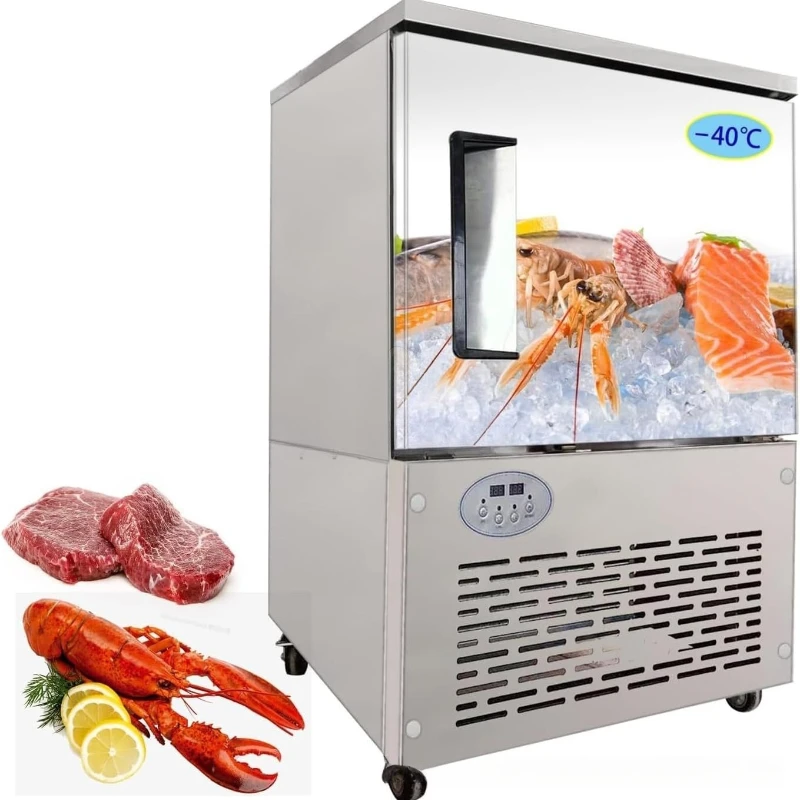 

Commercial quick-freezing freezer minus 80 degrees freezer insert plate, buns, dumplings, sea cucumber quick-freezing machine