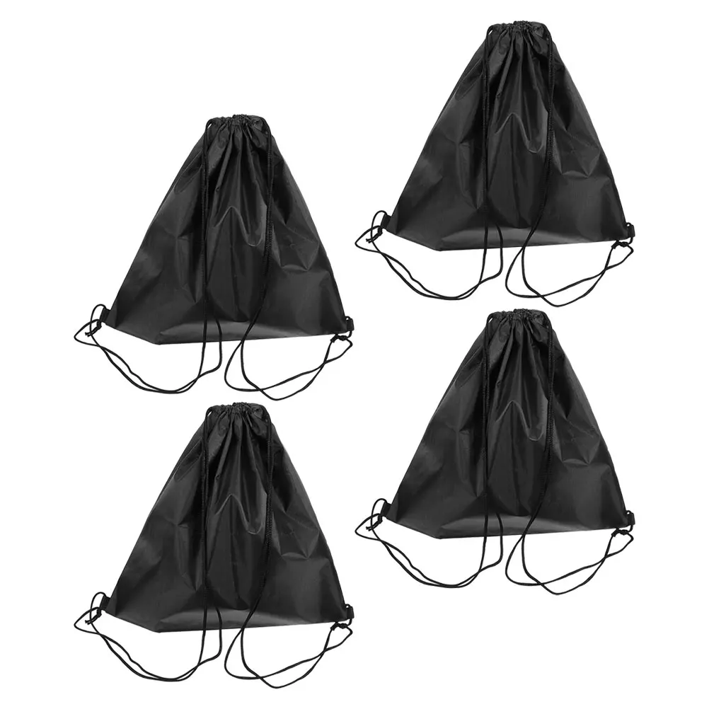 

4pcs Bag For Motorcycle Sports Ball Drawstring Oxford Cloth Backpack Large Capacity Storage Bag With Drawstring Closure