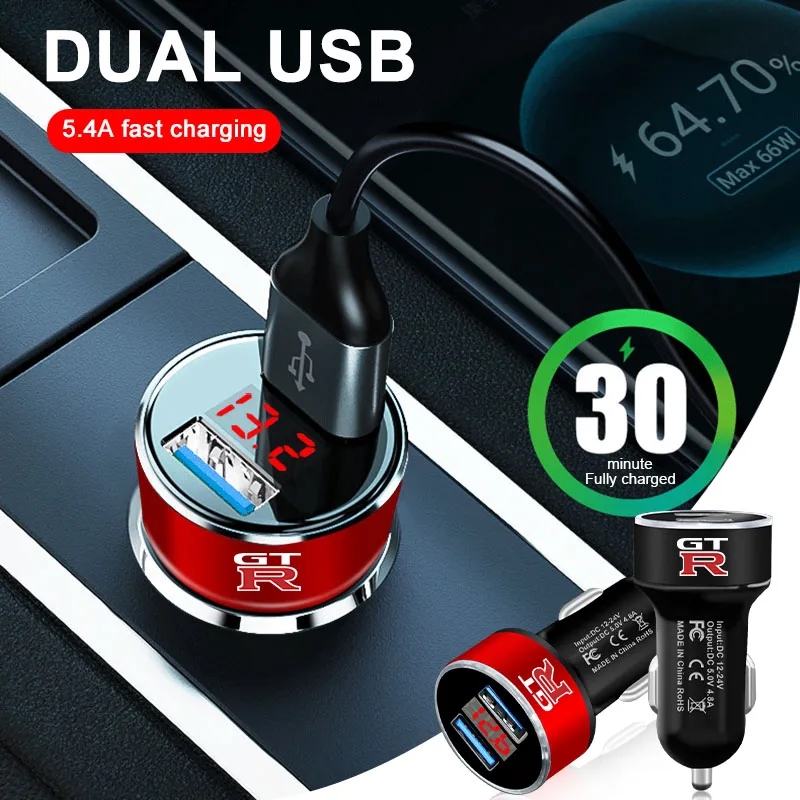 �y�Z�[�����z1�� �ԍڏ[�d�� 2USB�|�[�g �}���[�d �f�W�^���f�B�X�v���C �ԃA�N�Z�T���[ �V�^�f�W�^�� ���Y GTR NISMO R35 �e�B�A�i �X�J�C���C�� GT-R�p