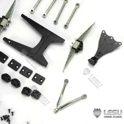 LESU Metal 9MM Rear Suspension Diff Axles Part for RC Dump Truck DIY Tamiyaya Model Toys Spare Parts TH17149