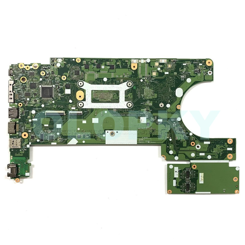 

NM-C631 I3-10110U I5-10210U I7-10510U CPU For Lenovo L14 L15 Laptop Motherboard 5B20W77429 5B20W77438 5B20W77444 DDR4