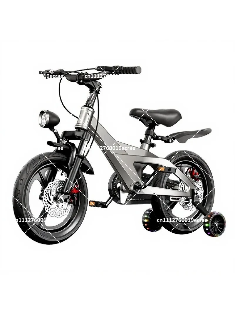 Lightweight Alloy Kids Bike for Boys Girls 3-9 Years Old One Piece Wheel Children Bicycle