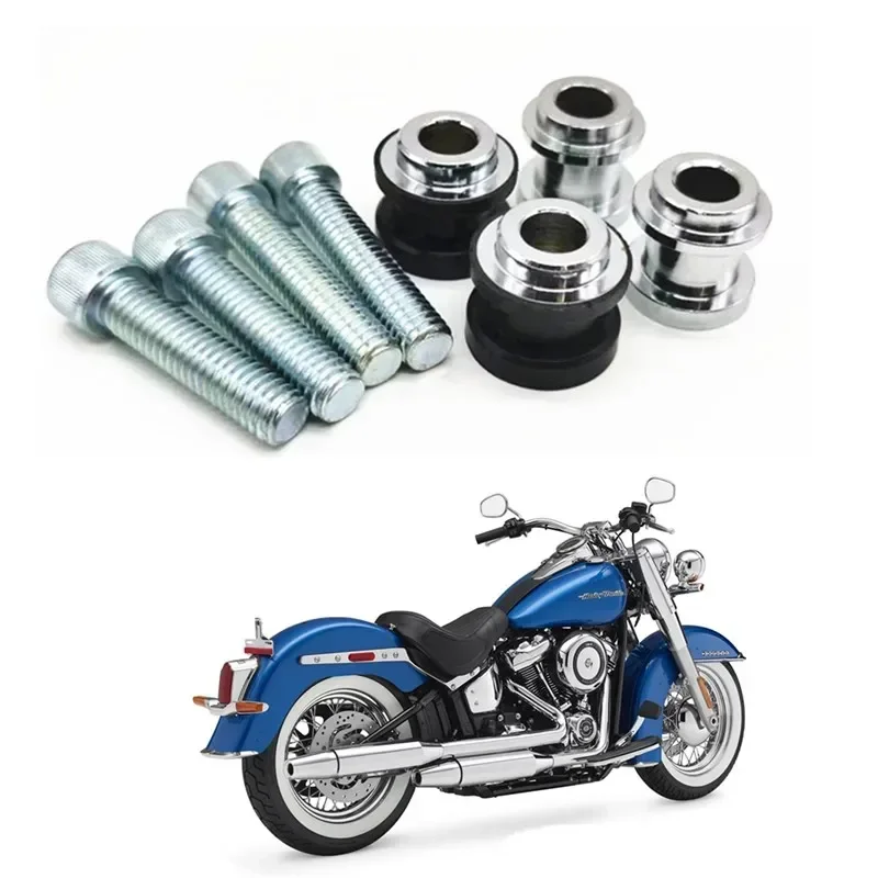 MOTO For Harley Deluxe Street Bob Low Rider S FXLRS Softail Standard Fat Bob 114 FXFBS 2018-2022 Detachable Docking Hardware Kit