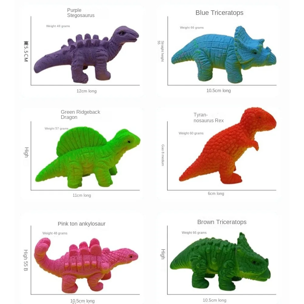 Inflatie Groeiende Willekeurige Stijl Dinosaurus Eieren Speelgoed Crack Nieuwigheid Dinos Ei Groeien in Water Grappig Groeiende Kinderen Geschenken