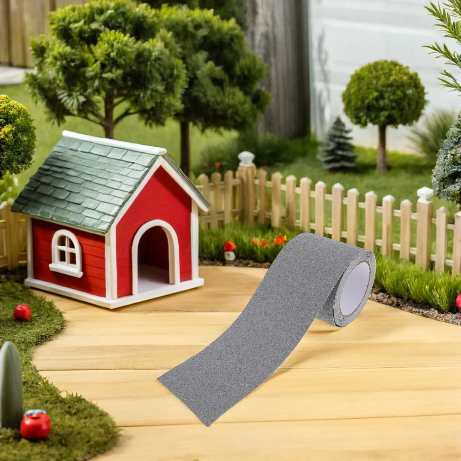 1 Roll Urban Roadway Tape DIY 10cmx5m Educational Traffic Presentation Sand Table Railway Road Sticker Sand Table Props view 5