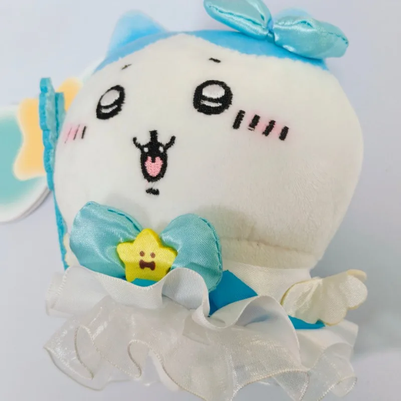 12cm Anime creativo dibujos animados lindo Chiikawas Hachiware Usagi Chef muñeco de peluche colgante bolsa decoración necesidades diarias regalo