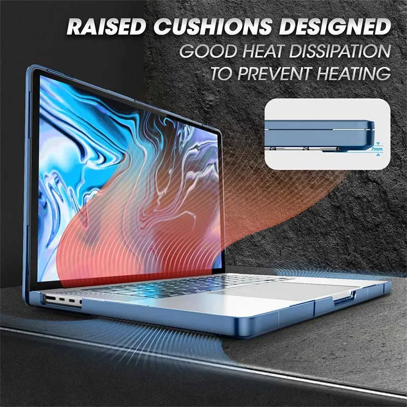 SUPCASE For MacBook Pro 14 Case (2024-2021), protector de carcasa dura resistente a los golpes, M4 / M3 / M2 / M1 Pro/Max  UB