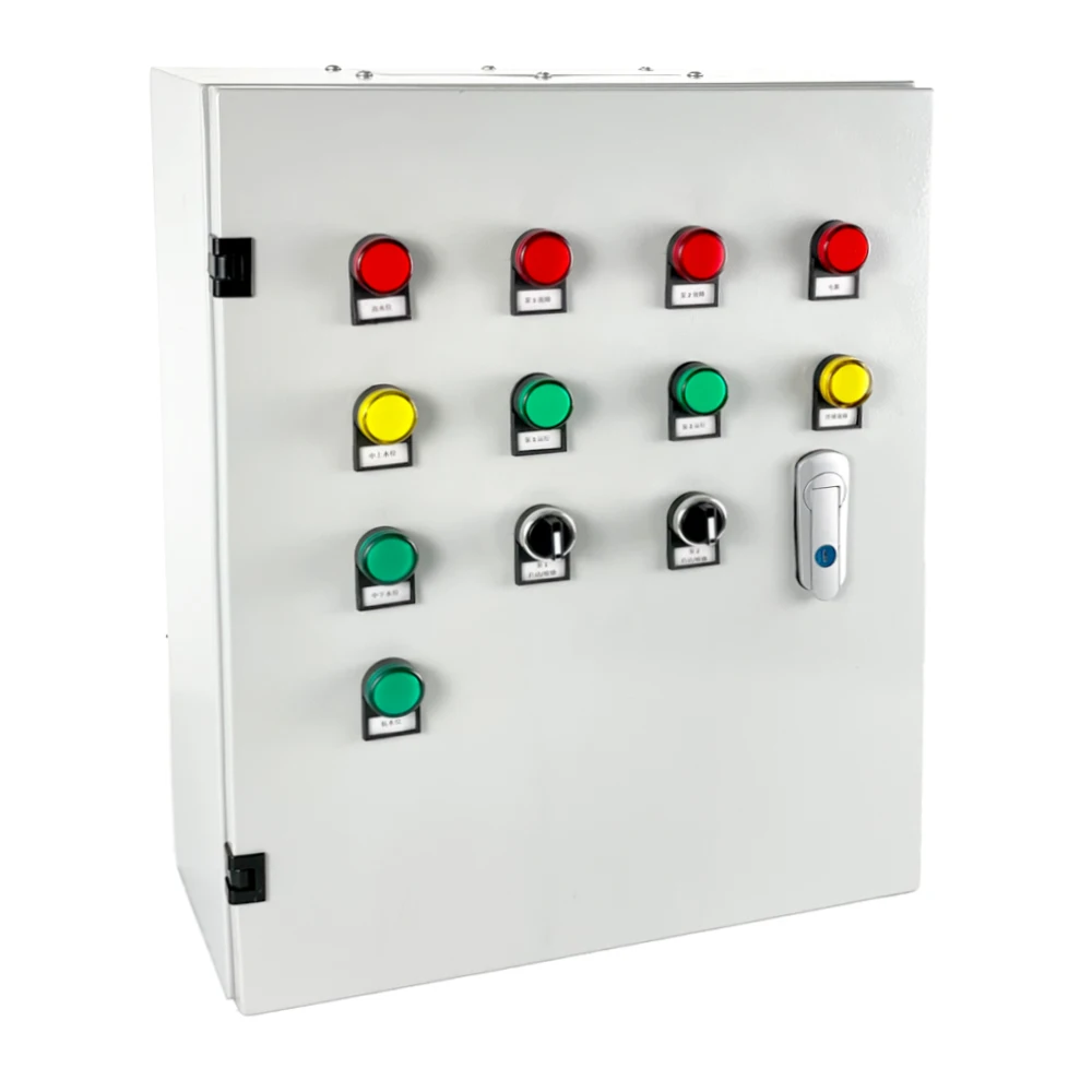 Vfd Control Board Panel Organized Wiring Motor Speed Controller Solar Pump Vfd Control Cabinet with Plc