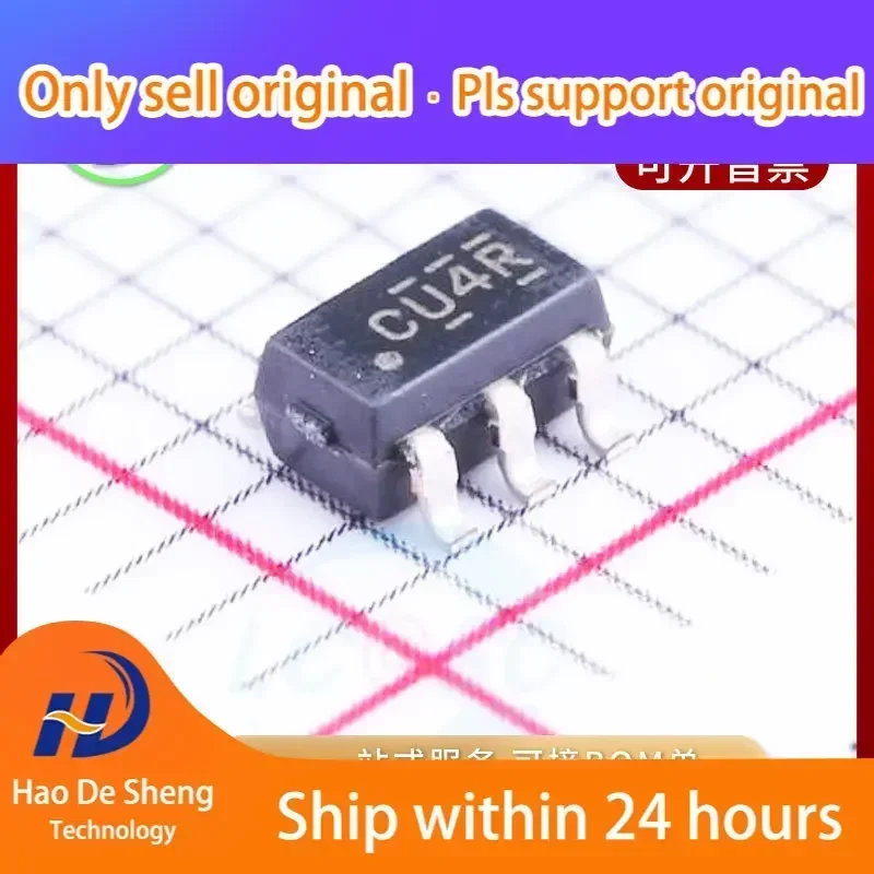

10 шт./лот SN74LVC1GU04DBVR логотип CU4x SOT23-5 новый оригинальный аккумулятор на складе