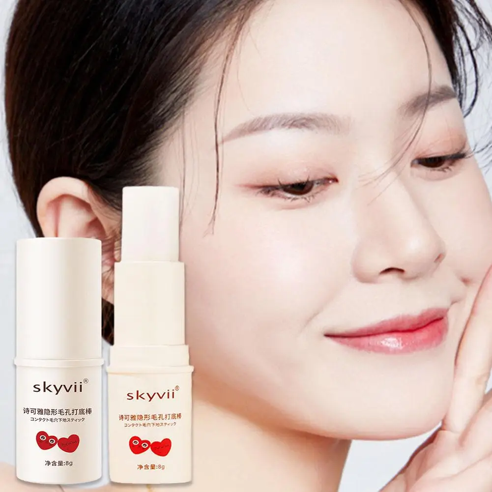 Invisible Pore Primer Stick Pore Eraser Waterproof Makeup Face Base Oil-control Primer Smooth Lines Primer Fine Makeup Isol Z5j9