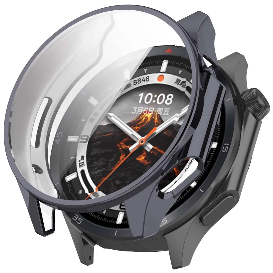 For OnePlus Watch 3 Case Cover Soft TPU All-around Protective Shell Bumper For Oppo Watch X2 Screen Protector Case Accessories