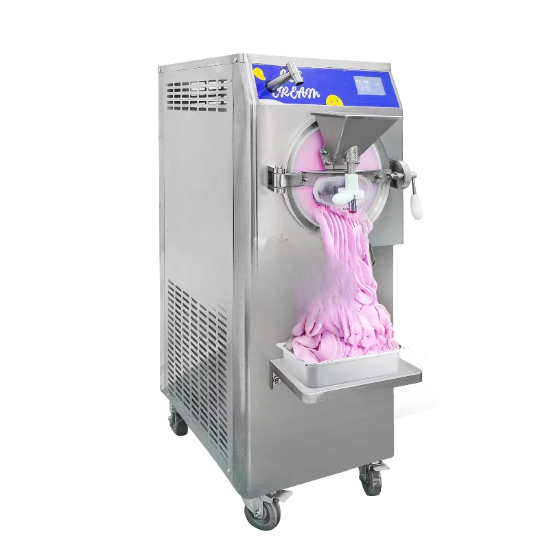 

Italian ice cream maker ice cream batch freezing commercial