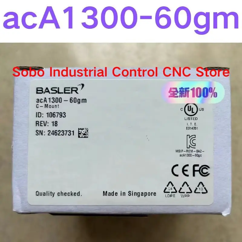 New Industrial camera acA1300-60gm Contact me for a discount