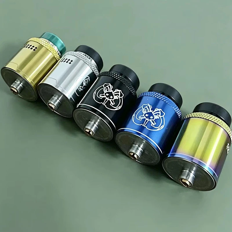 DROP DEAD RABBIT Tank rda Replacement 24mm Adjustable Airflow 510 810 Drip Tips Pin Single Dual Coil Tank accessorie - view 4