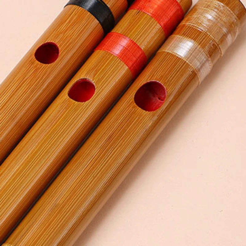 Bamboo Transverse Flute Professional Bass Sweet Flute Accessories Japanese Musical Writing Instrument for Adults Shakuhachi