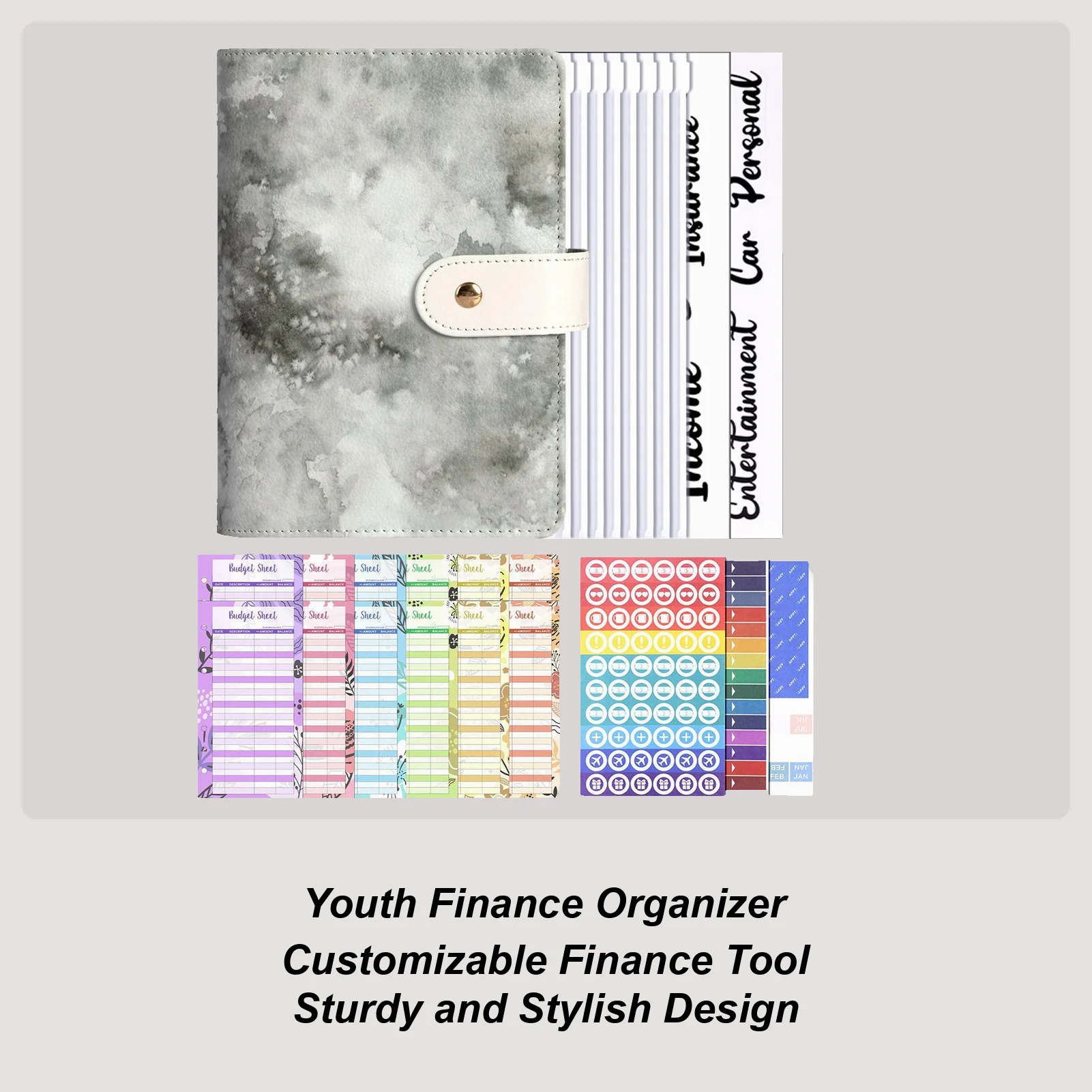 

Папка для экономии A6, папка для экономии денег, книга для экономии денег, блокнот, конверт, органайзер для счетов с бюджетными картами для взрослых