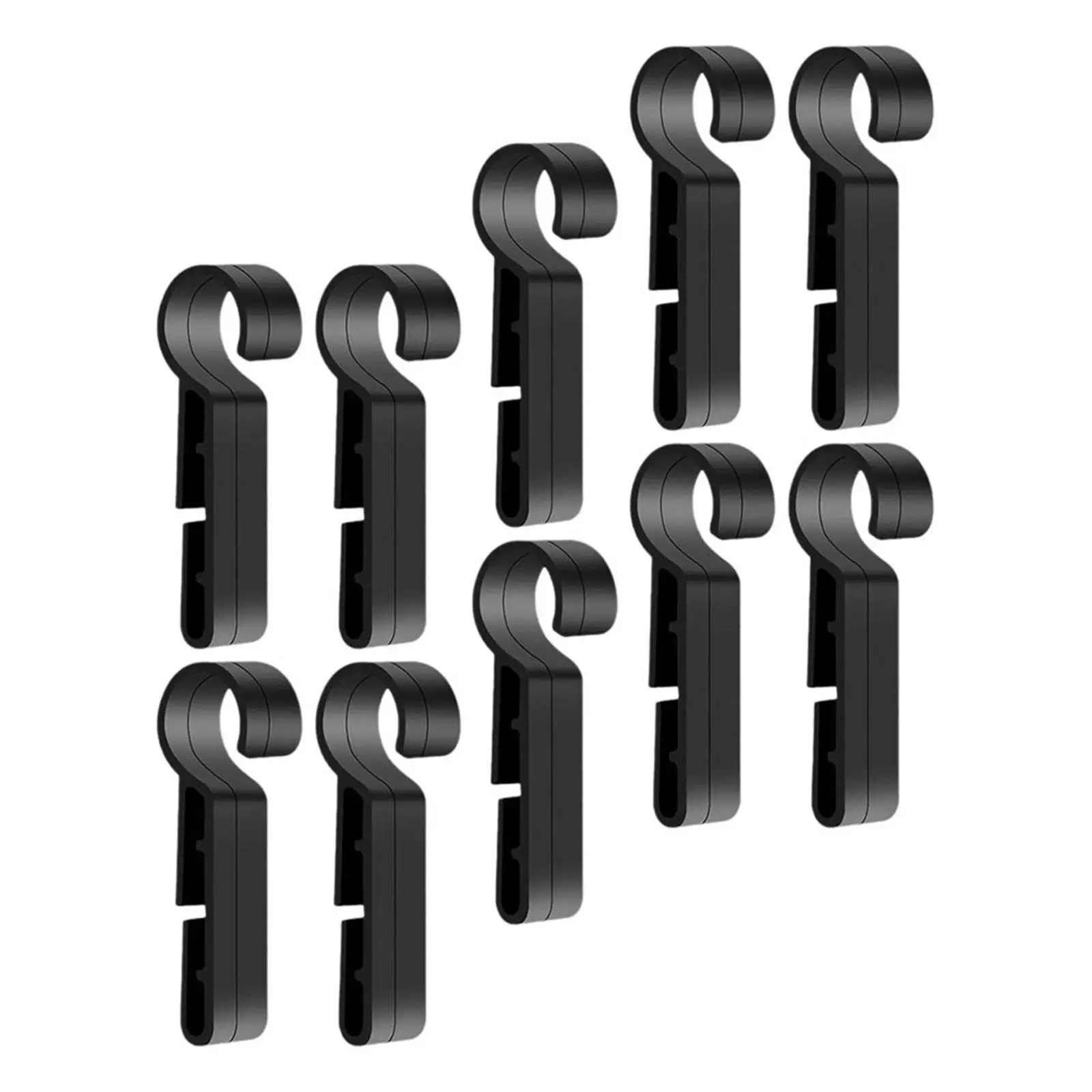 48Pcs Hard Hat Headlamp Clips Quick Release Buckles Slip-Resistant Universal Headlamp Mount for Construction Mining - view 2
